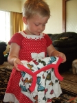 A cute butterfly outfit from Grandpa Bill