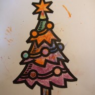 Poppy's Christmas Colouring