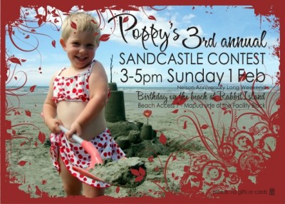 Poppy's Invitation (front)