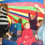 DSCF5571 songs and games under the parachute