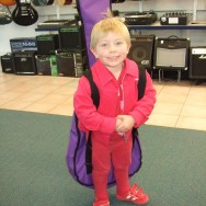 Poppy ready for a gig