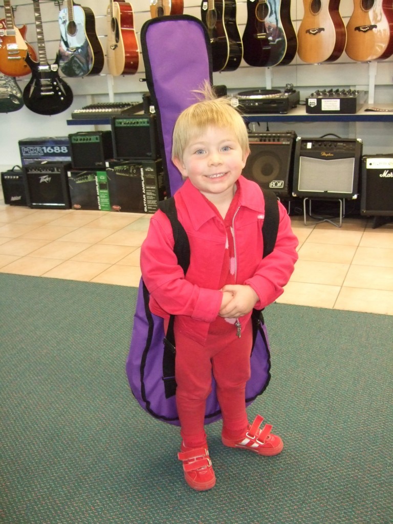 Poppy ready for a gig