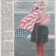 Poppy in the paper