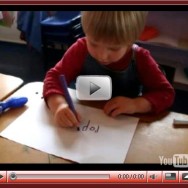 Writing her name video
