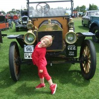 Poppy with a Ford