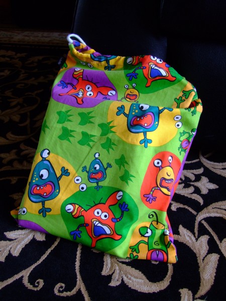 Monster Library Bag