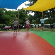Inflatable Pillow at Motueka Campground