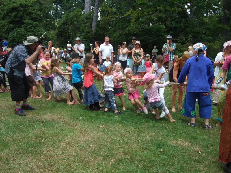 Tug of War (or tug of rope as they called it!)