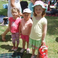 Poppy with Georgie & Briea