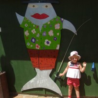 Poppy's fishing trip.