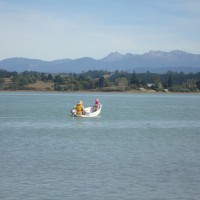 Easter rowboating