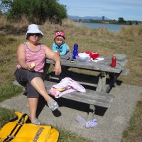 Easter picnic at the beach