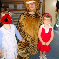 E. & Poppy with Tigger