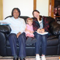 Hide & Akemi on their research trip from Japan.
