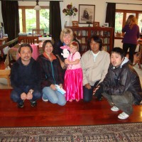 Last day of filming - Toshi, Akemi, Poppy, Hide & Koji