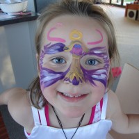 Ayla's face paint