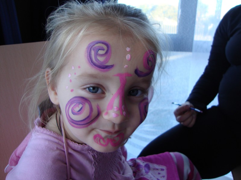 Jana's face paint
