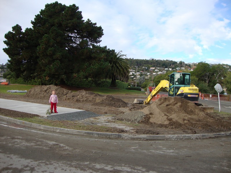 Tahuna roadworks