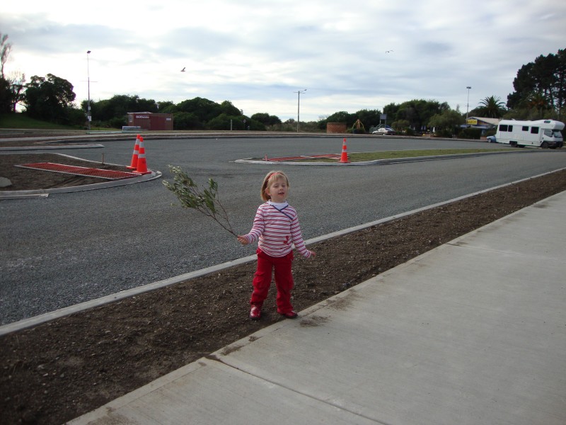 Tahuna roadworks