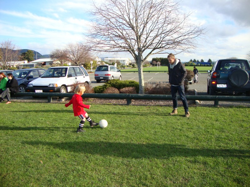 Football practice