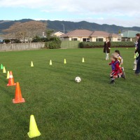 Scoring a goal!