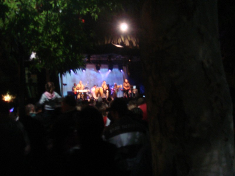 House of Shem on stage at the Cathedral Steps