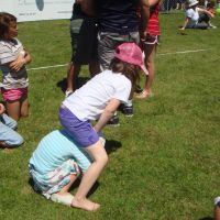 Jumping in the leap frog world record session Jumping in the leap frog world record session