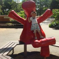 Playing at the Botanical Gardens Playing at the Botanical Gardens