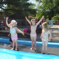 Swimming girls Swimming girls