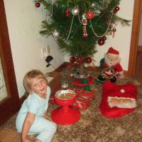 Putting out treats for Santa & Rudolph