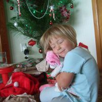 A goodnight bear from Daddy