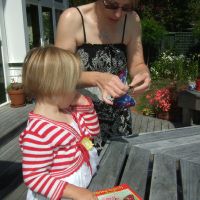 Putting together the butterfly