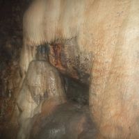 Formations of stalactites & stalagmites