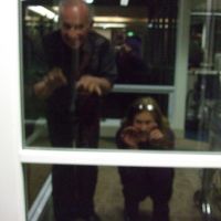 Seeing Yogi & GranJan at Nelson airport
