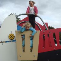 On the playground On the playground