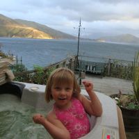 In the spa
