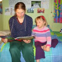Reading before bed