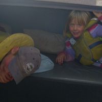 In the hold