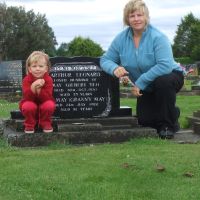 Granny May\'s headstone Granny May\'s headstone