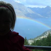 Rainbow over Queenstown